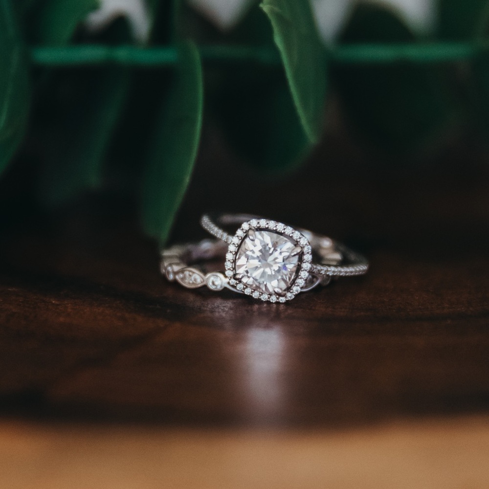 Moissanite Ring size 7.5